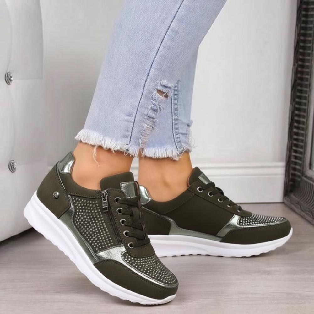 Ava - Sneaker mit Reißverschluss