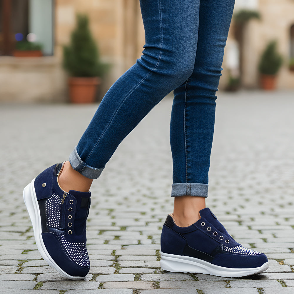 Ava - Sneaker mit Reißverschluss