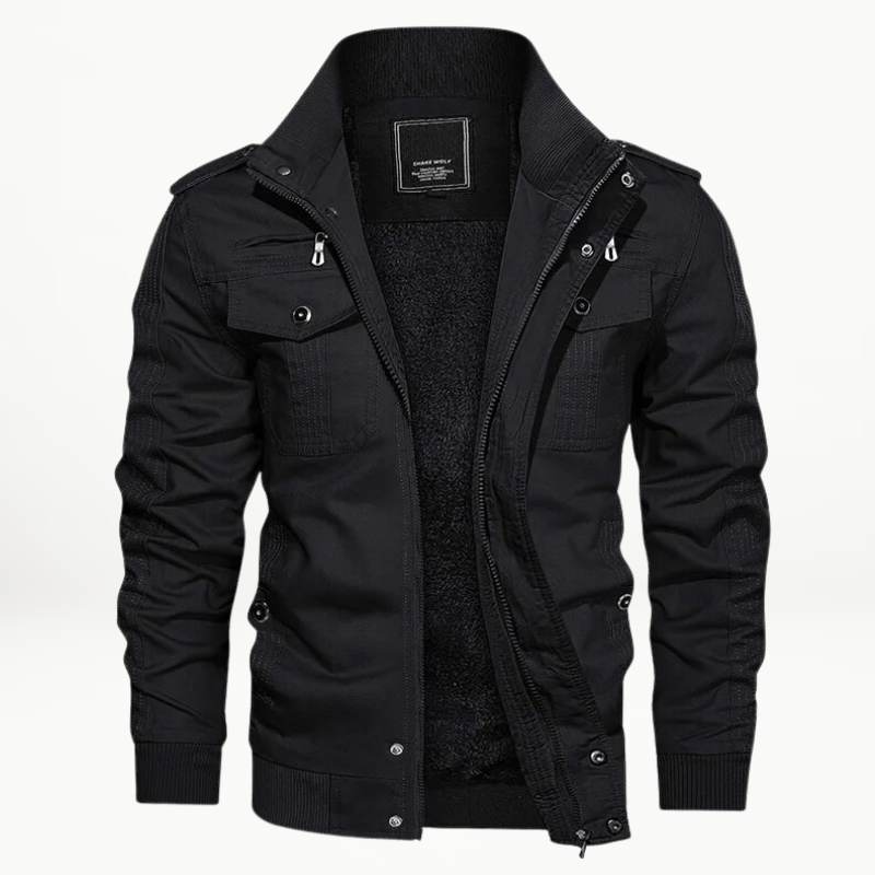 Jaxon - Bequeme, warme Jacke mit Zipper