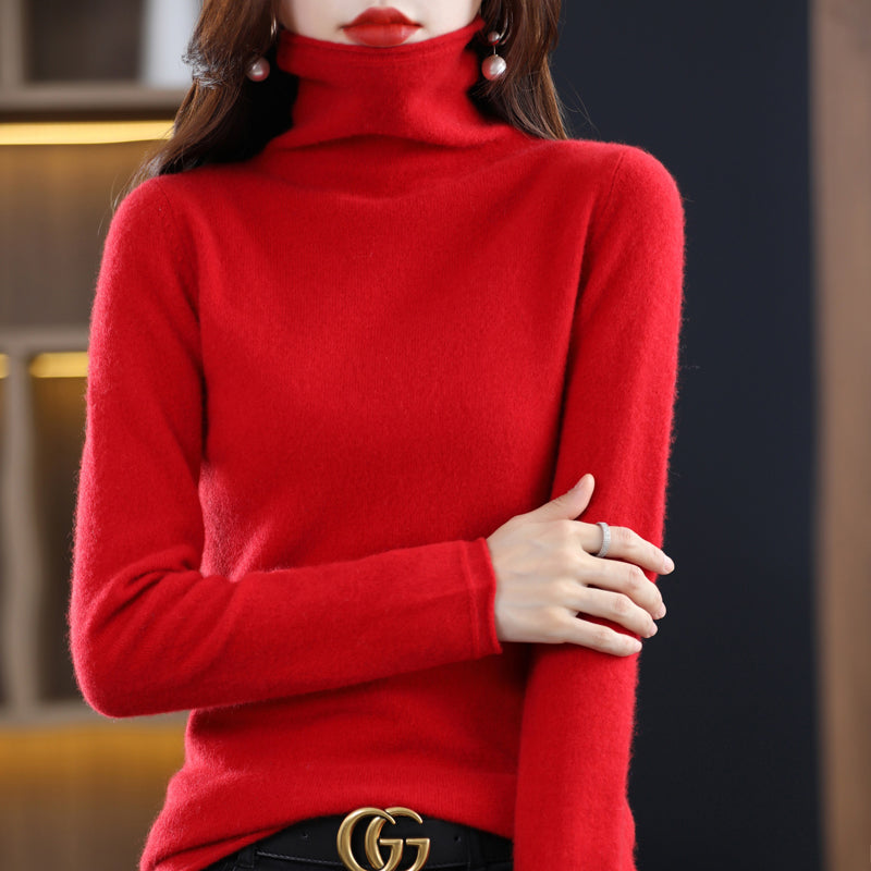 Akainu - Eleganter Rollkragenpullover