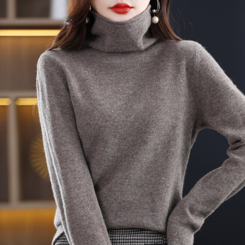 Akainu - Eleganter Rollkragenpullover