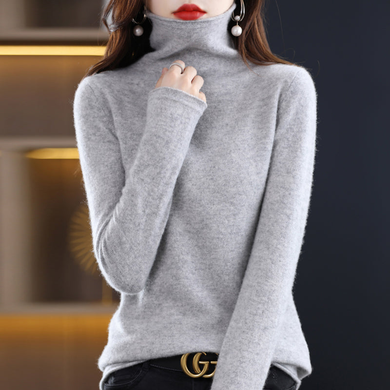 Akainu - Eleganter Rollkragenpullover