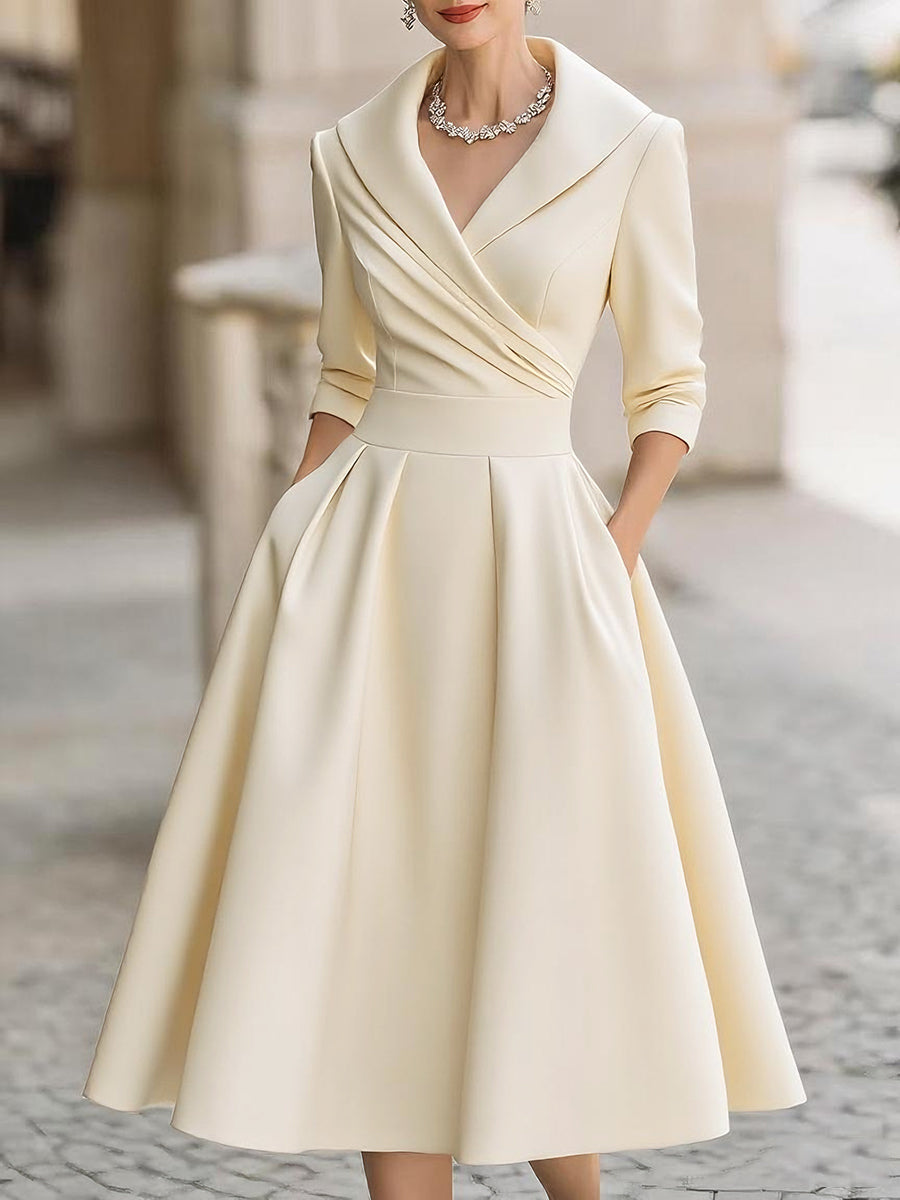 Eliana - Midikleid im Wickelstil
