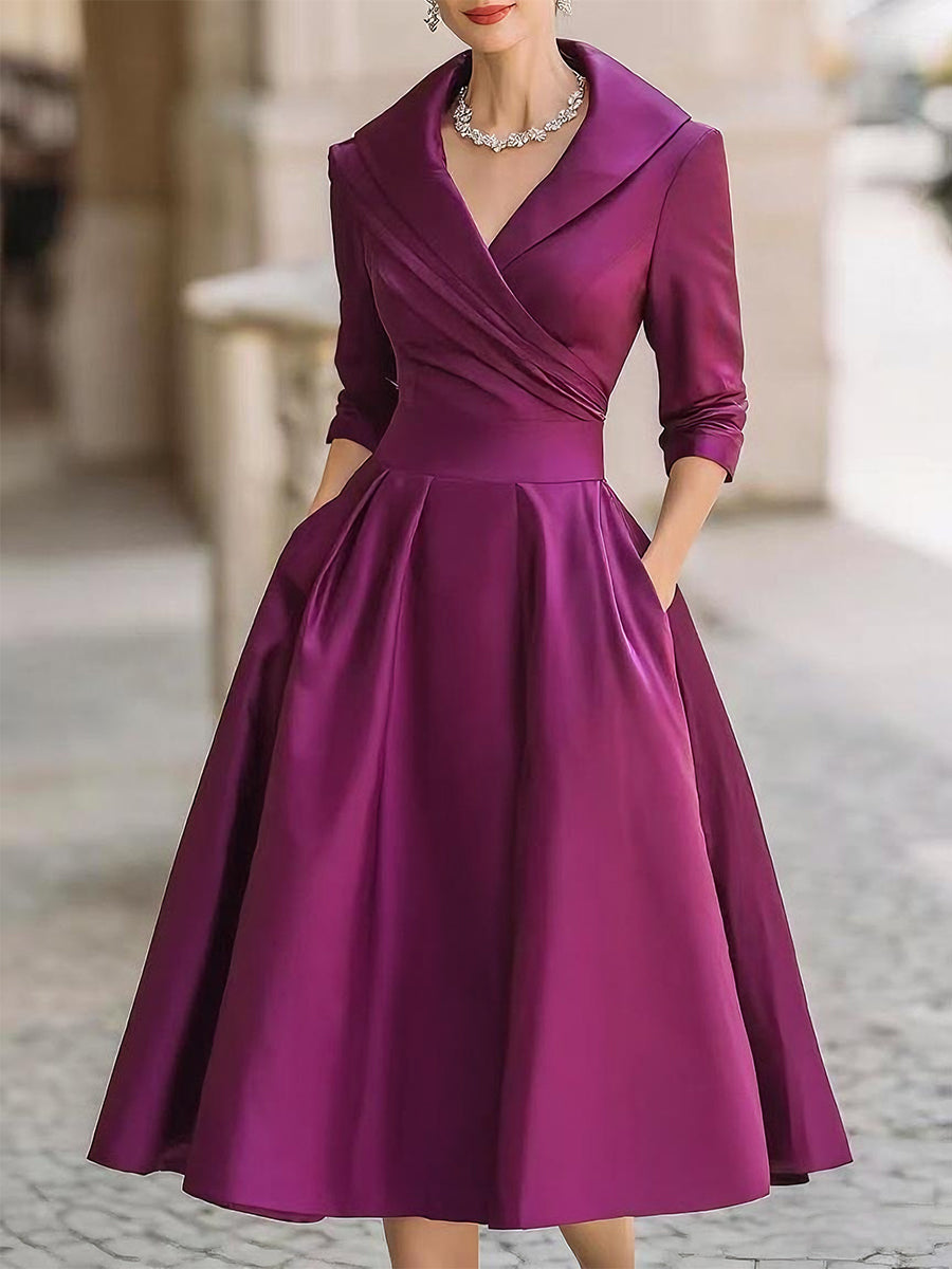 Eliana - Midikleid im Wickelstil