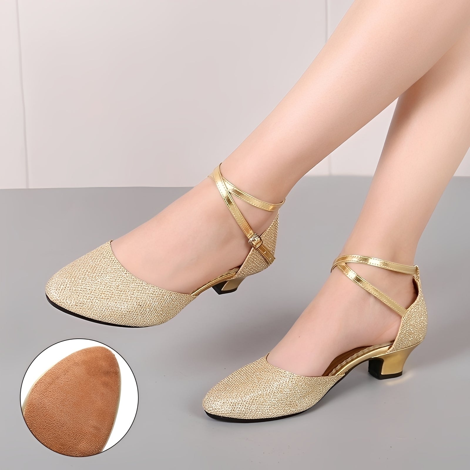 Carrie - Schicke Glitzersandalen für Damen
