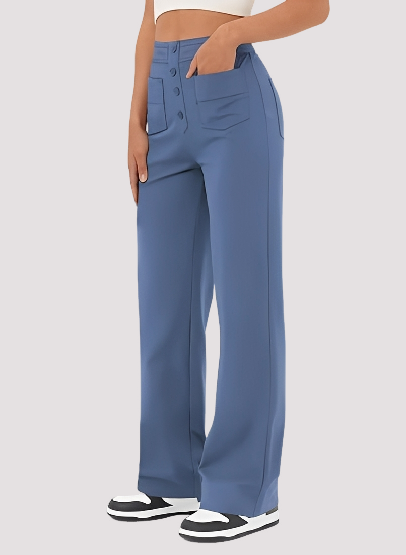 Tianna - Schicke hochgeschnittene Hose