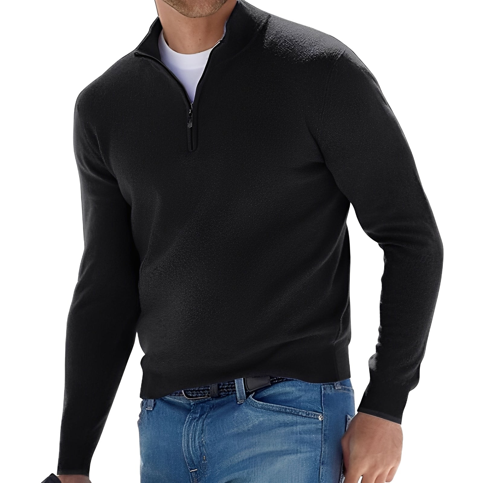 Nash - Halbreißverschluss Alltags-Sweater