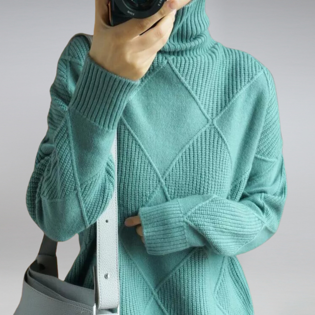 Camille - Stilvoller und bequemer Rollkragenpullover