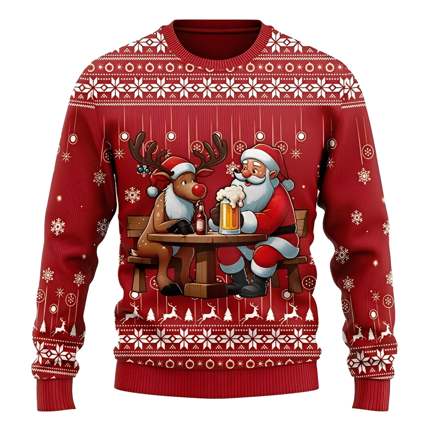 Foster - Stylischer Weihnachtspullover