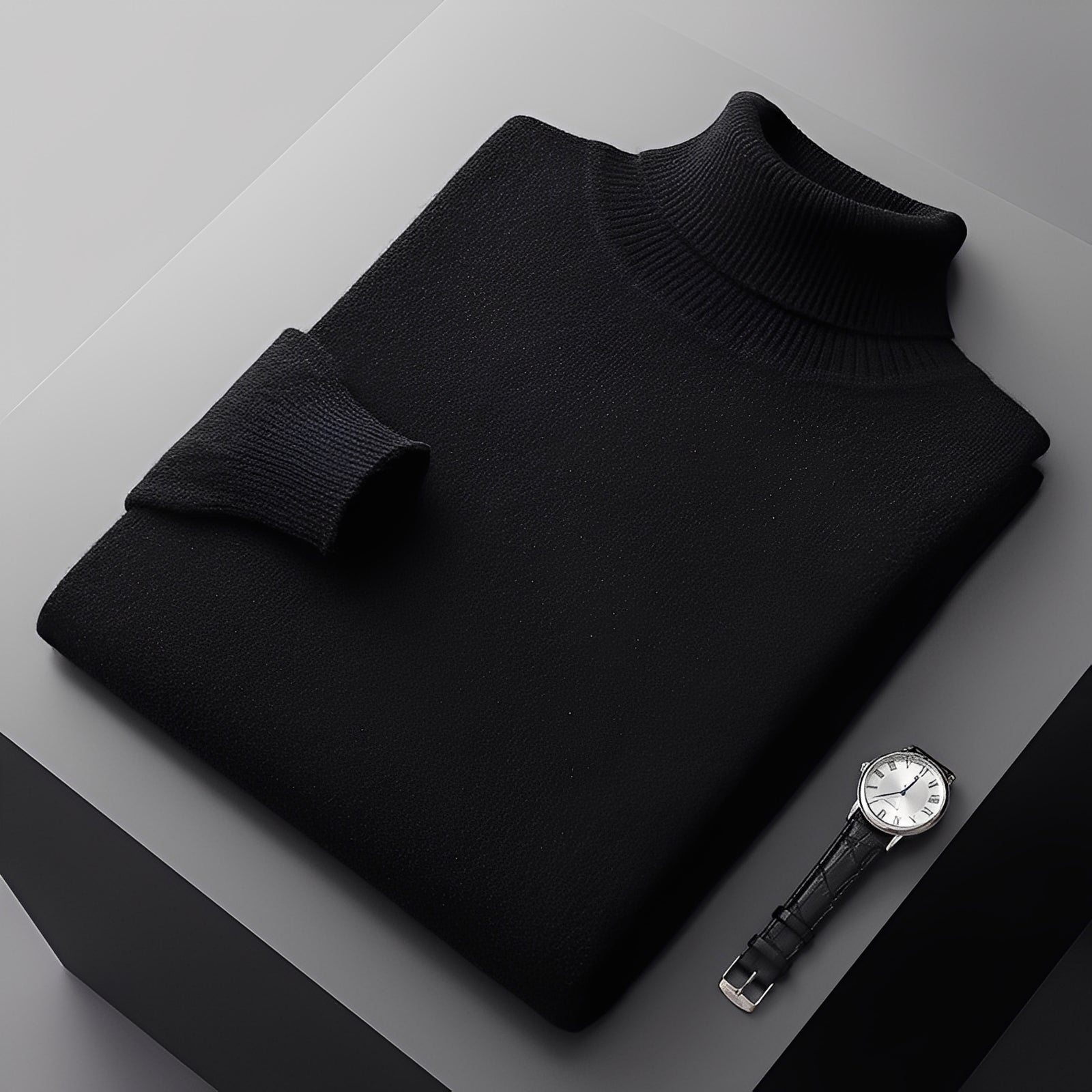 Osborn - Schlichter Herren-Rollkragenpullover