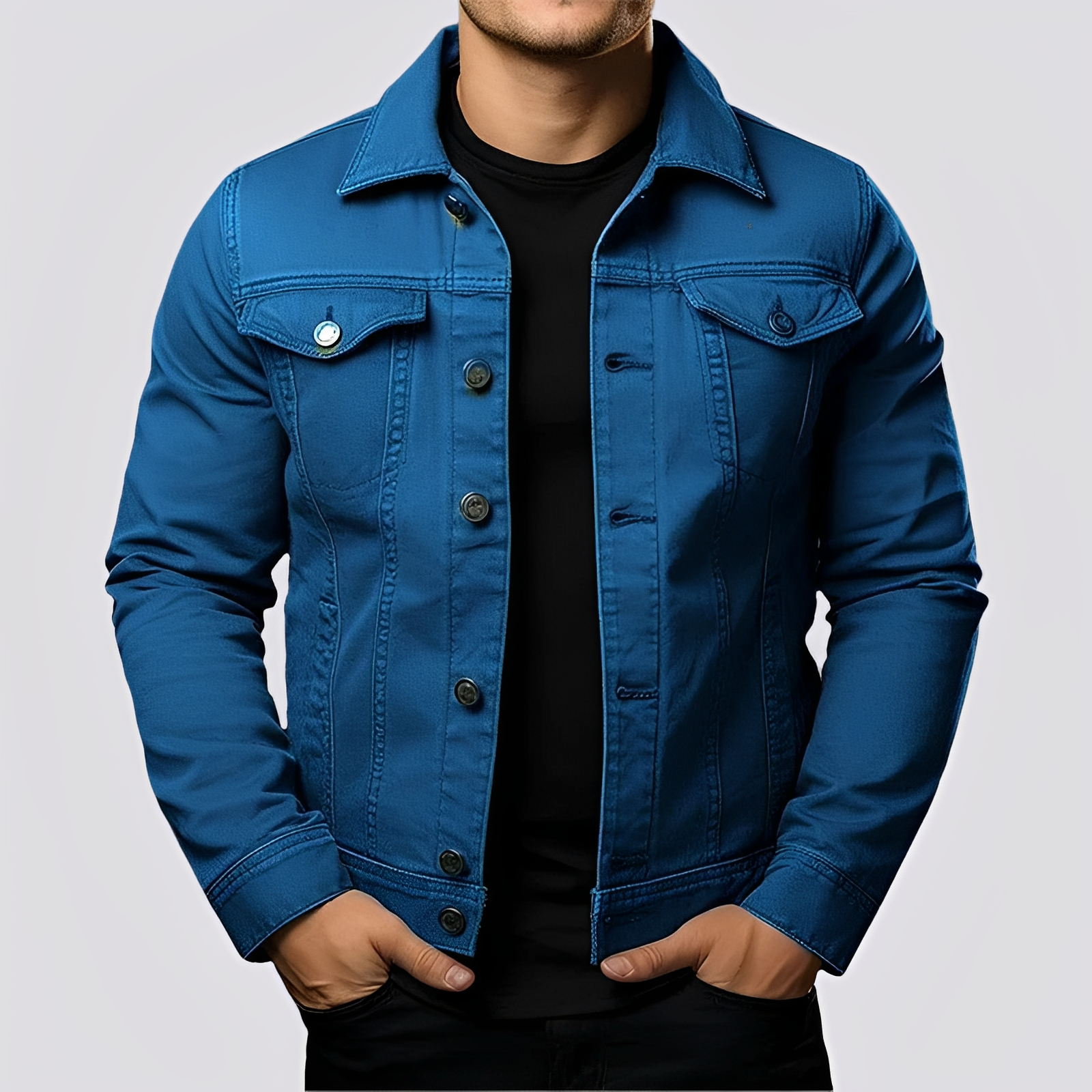 Maxwell - Traditionelle Herrenjacke aus festem Material
