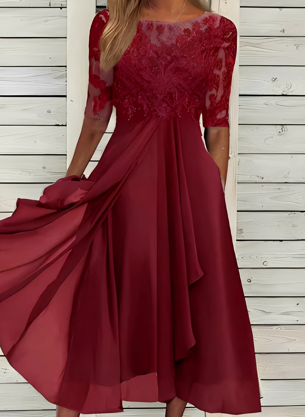 Lena – Midikleid für Damen – Komfortabel und modisch