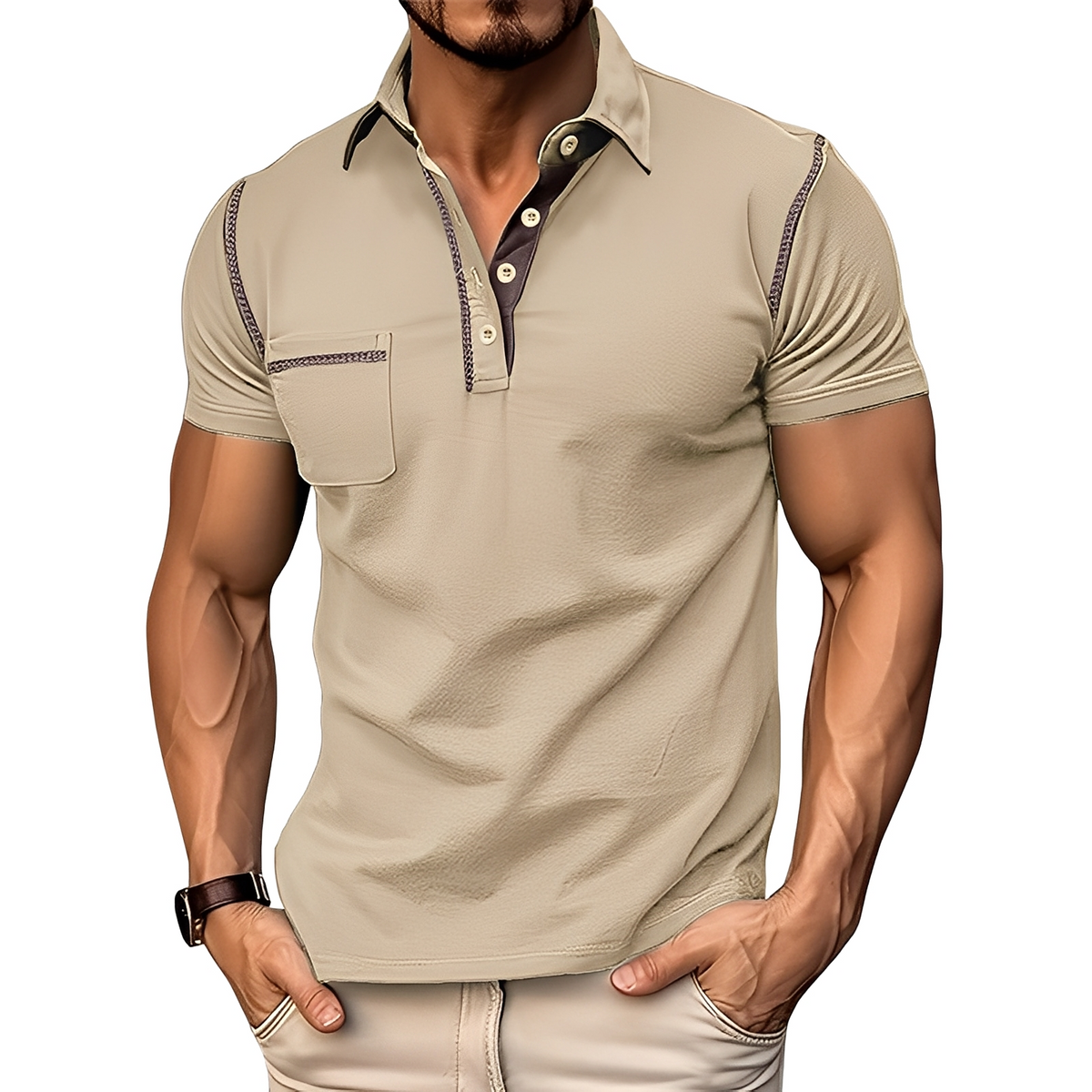 Brandon - Schickes Poloshirt