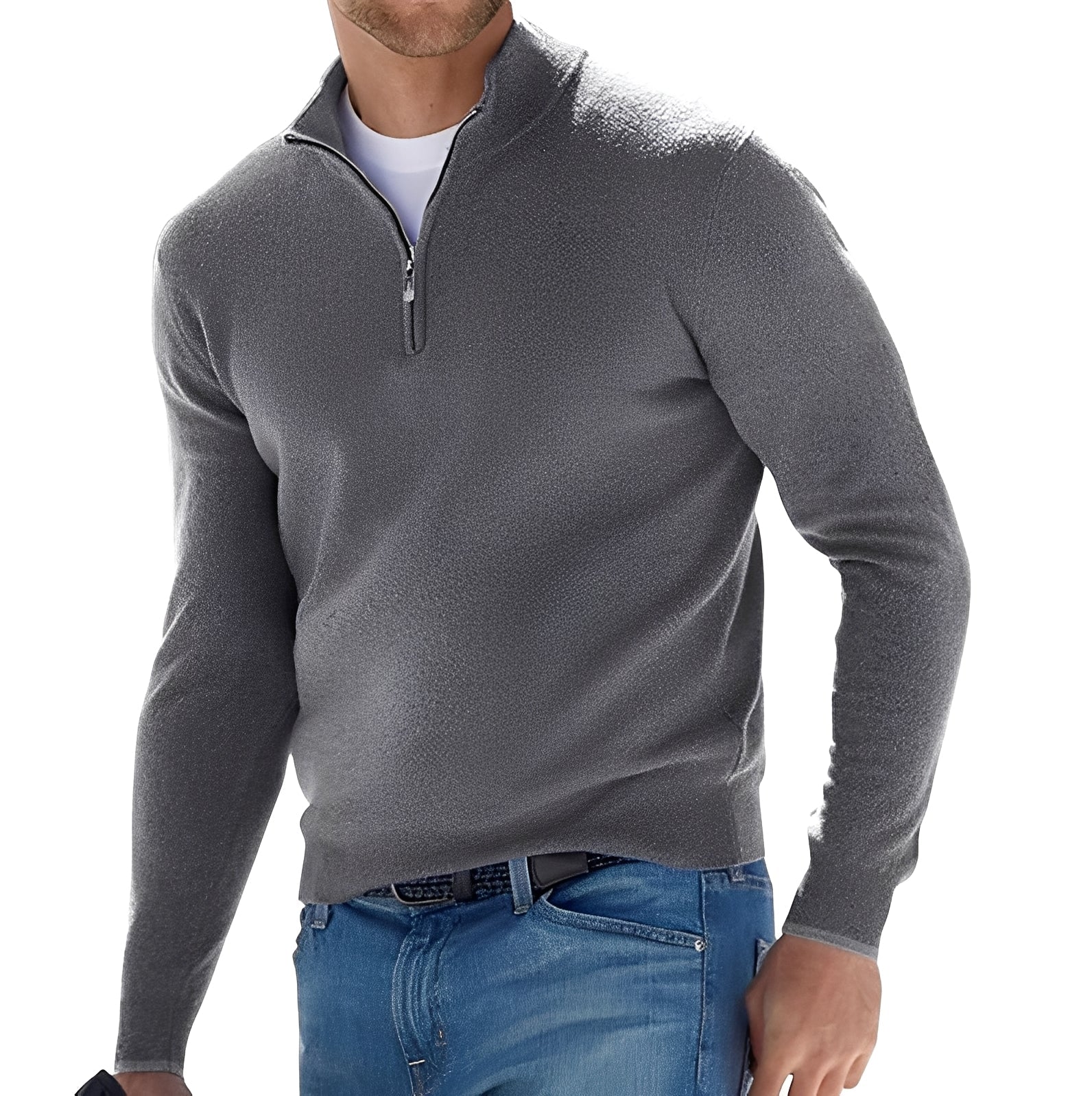 Nash - Halbreißverschluss Alltags-Sweater