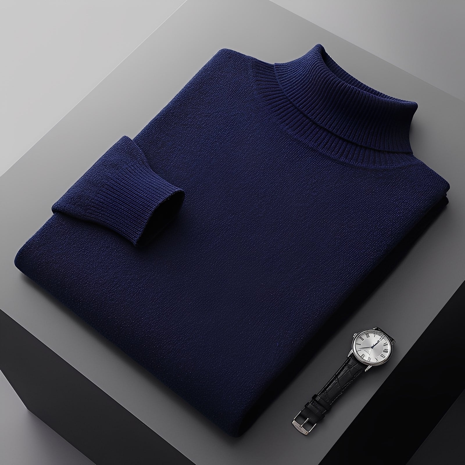 Osborn - Schlichter Herren-Rollkragenpullover