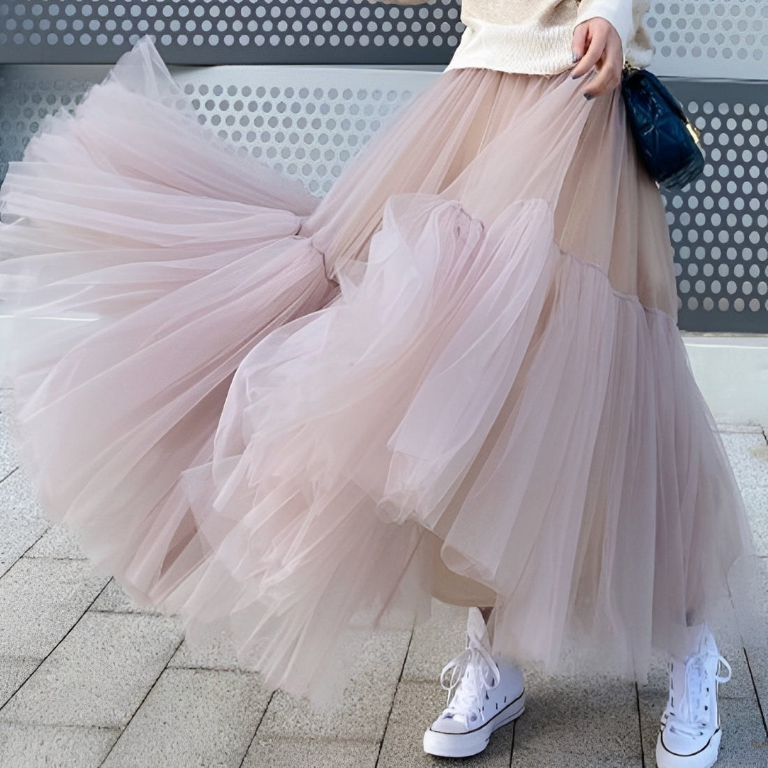 Madeline - Stilvoller Damenrock mit Rüschen