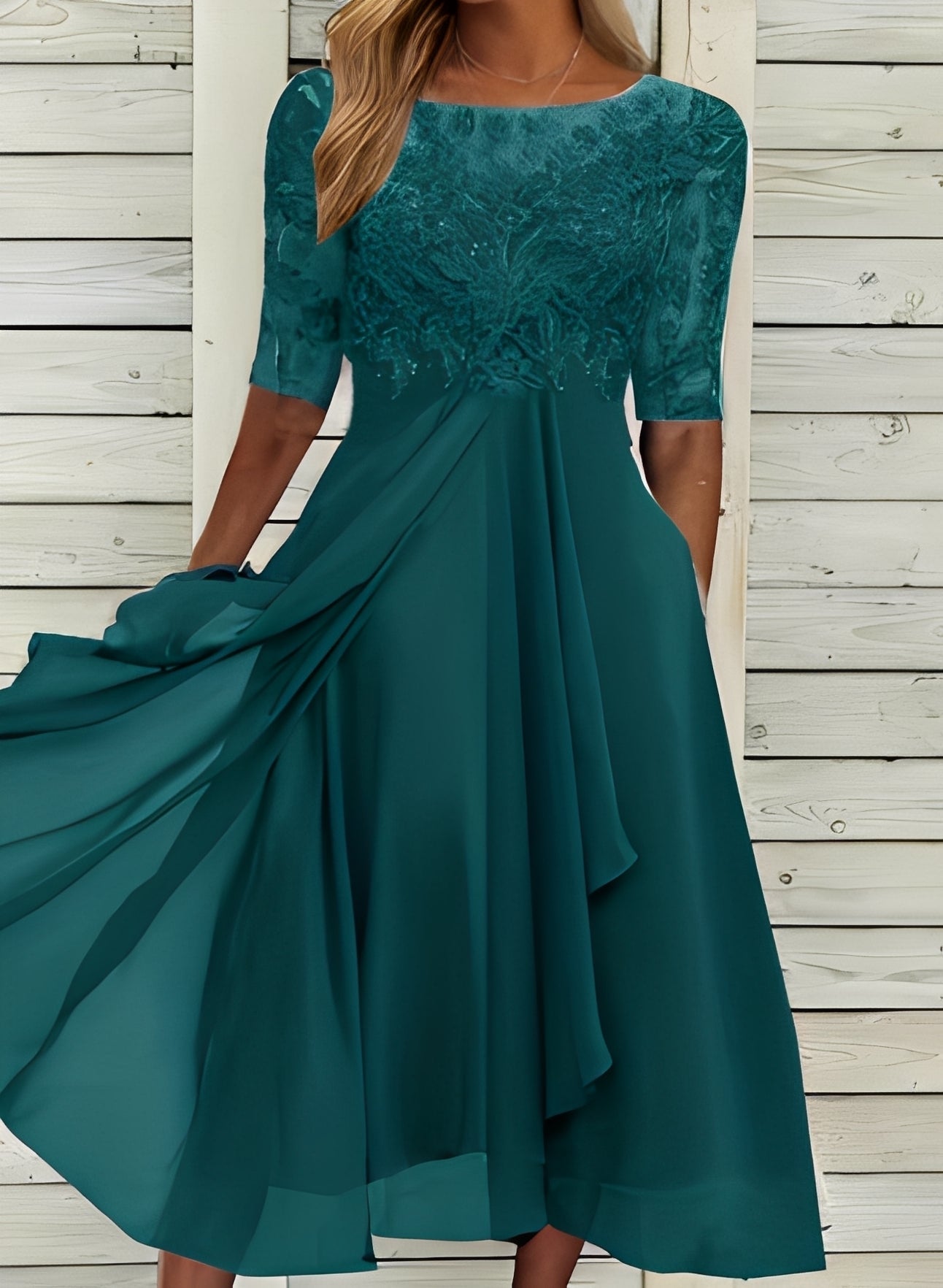 Lena – Midikleid für Damen – Komfortabel und modisch