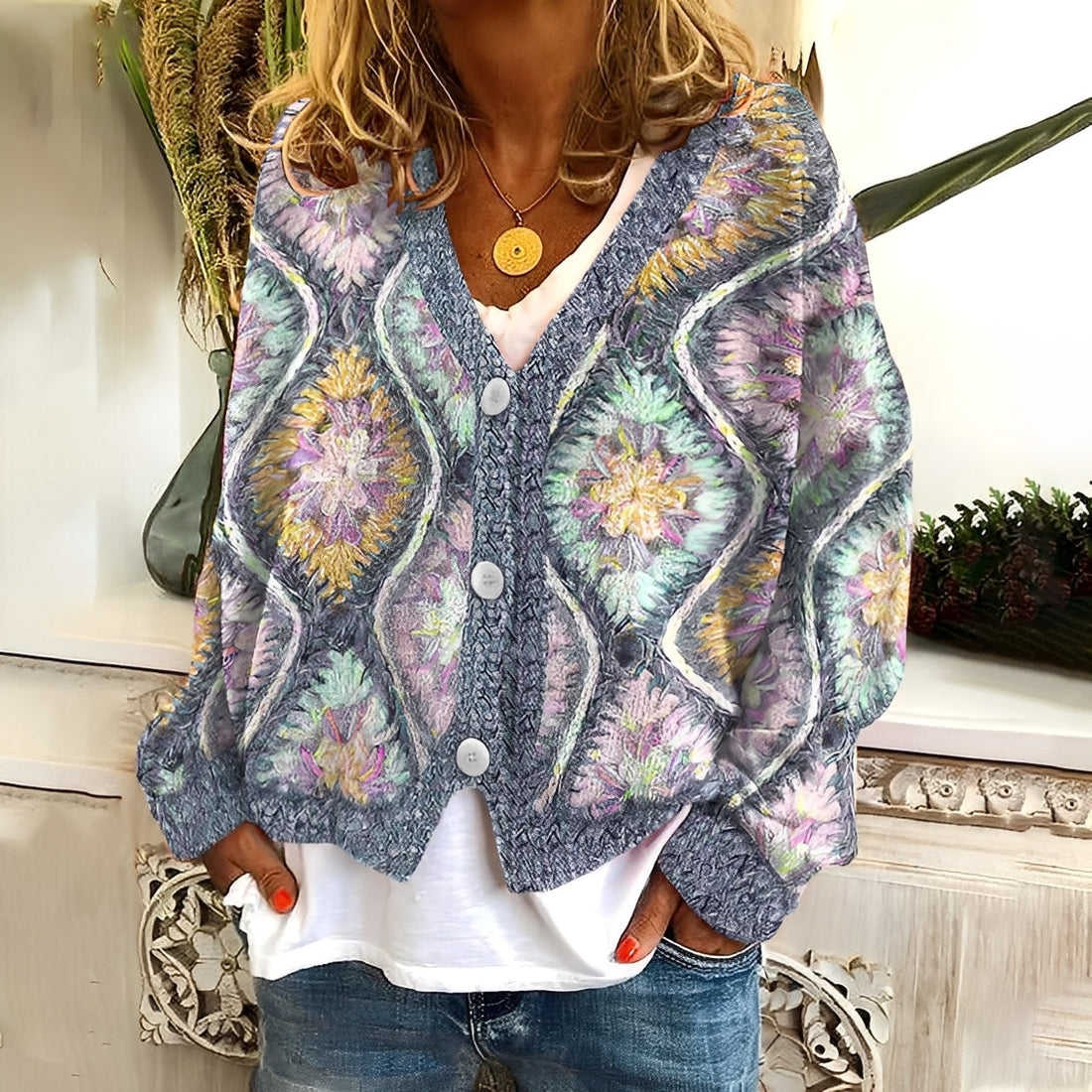 Nydia - Bequemer und warmer Pullover