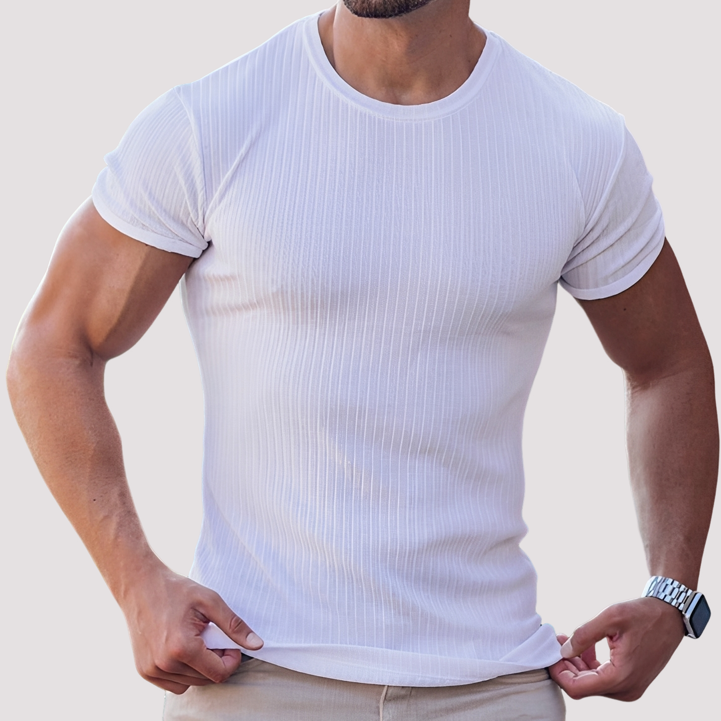 Jack - Stretch-T-Shirts im Slim-Fit