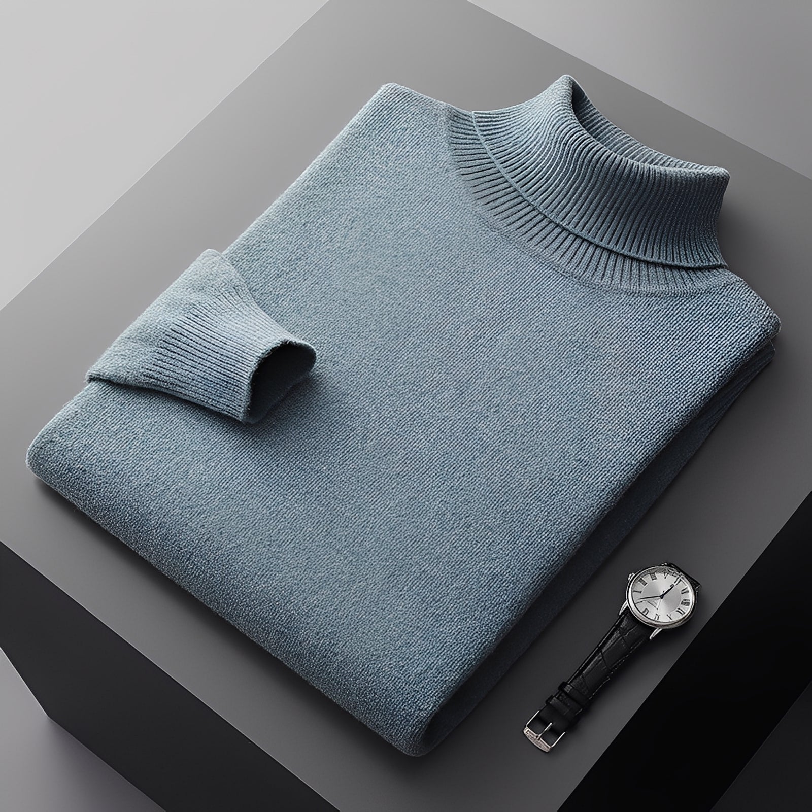 Osborn - Schlichter Herren-Rollkragenpullover