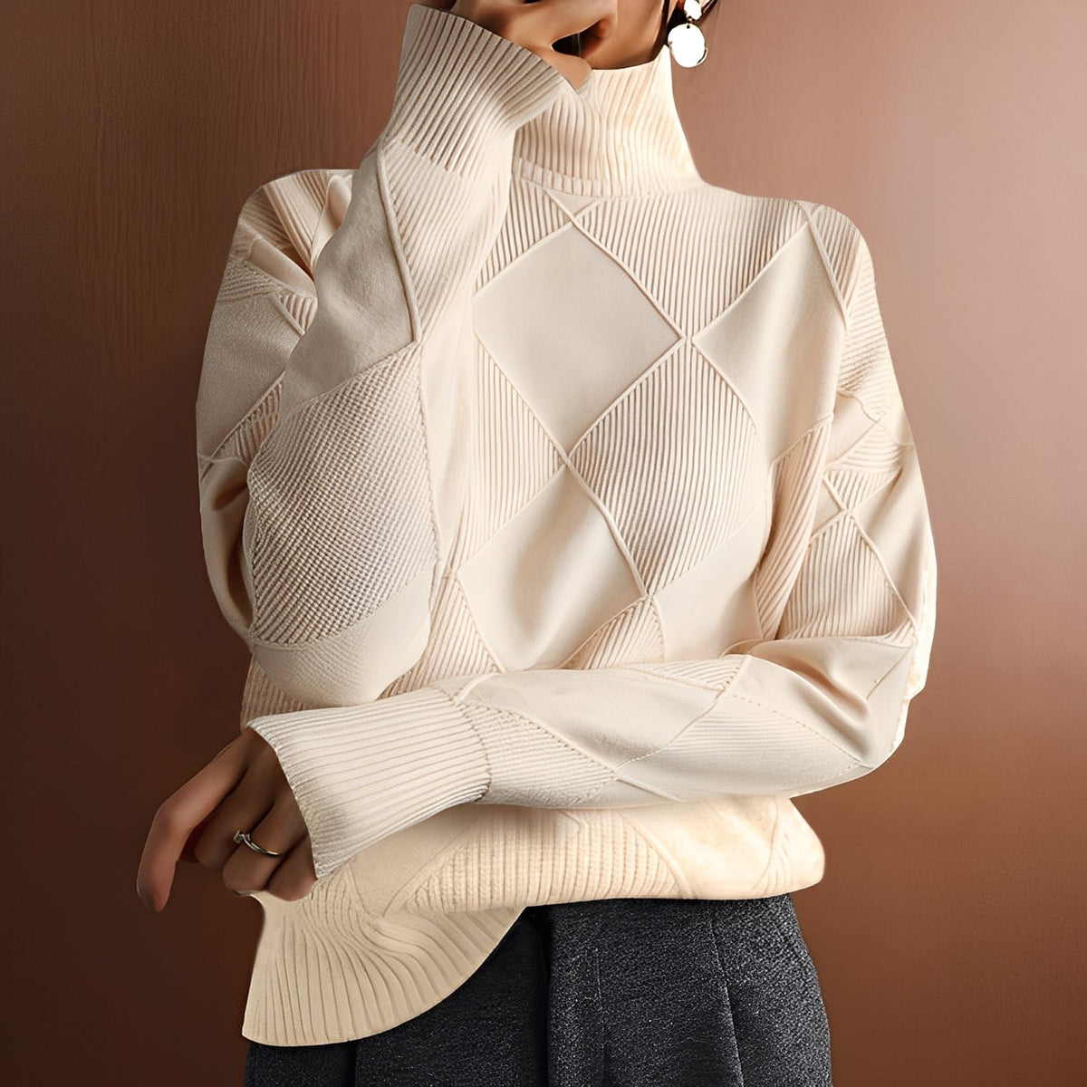 Morgan - Eleganter Rollkragenpullover