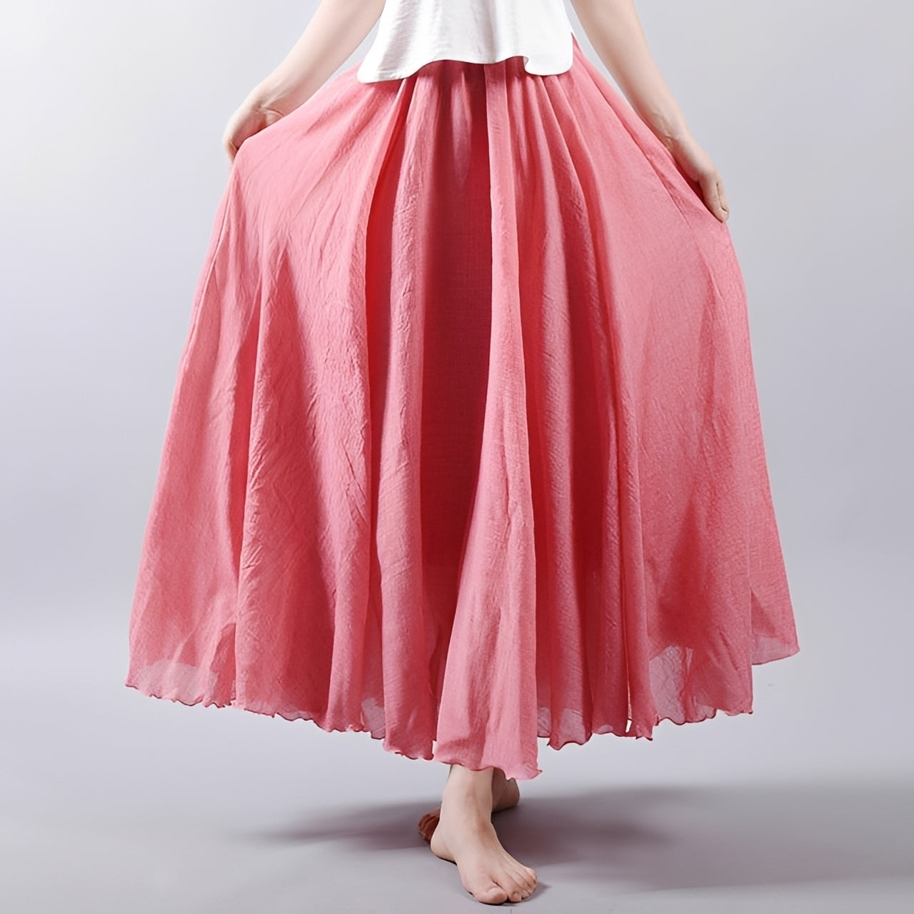 Alina - Leichter Boho-Maxirock