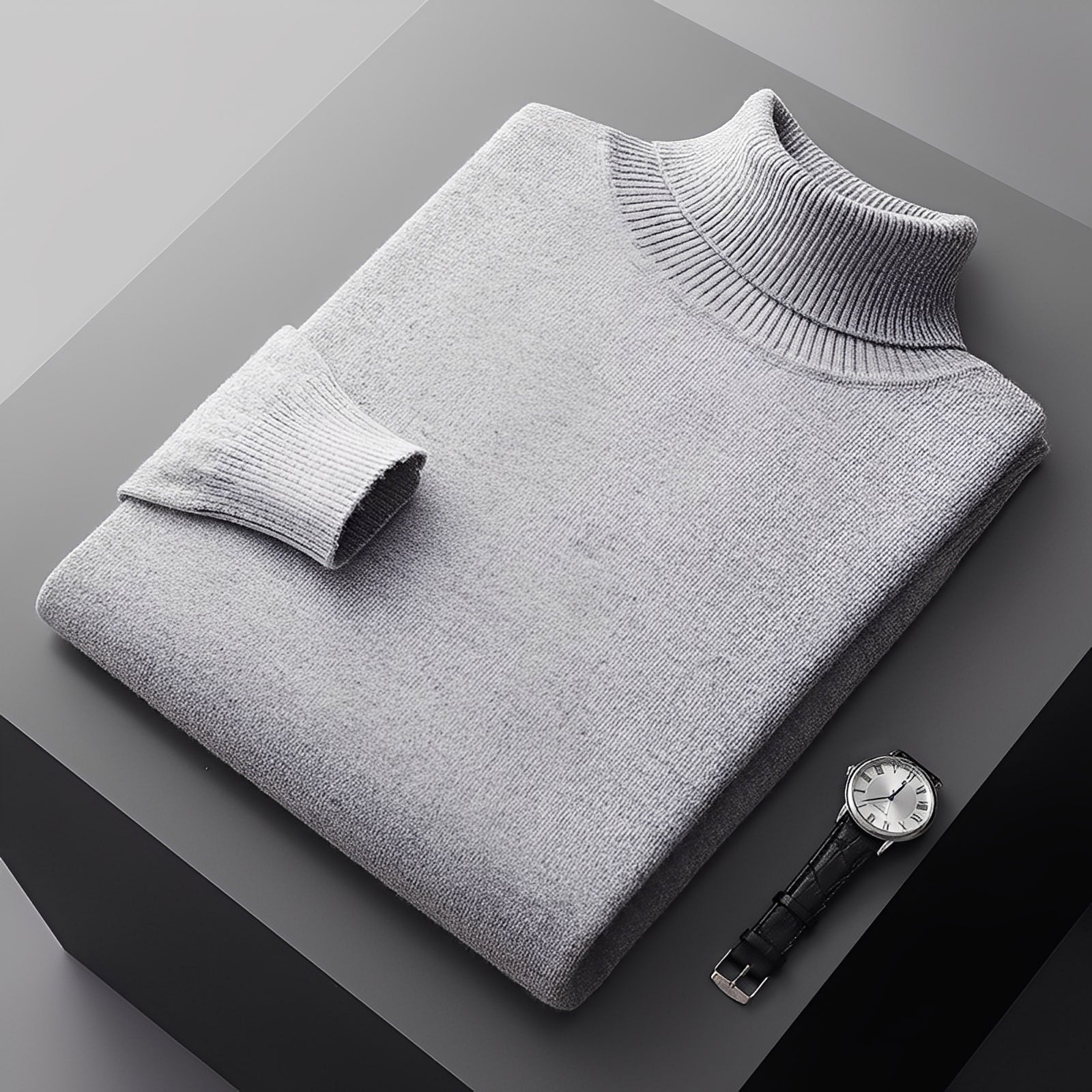Osborn - Schlichter Herren-Rollkragenpullover