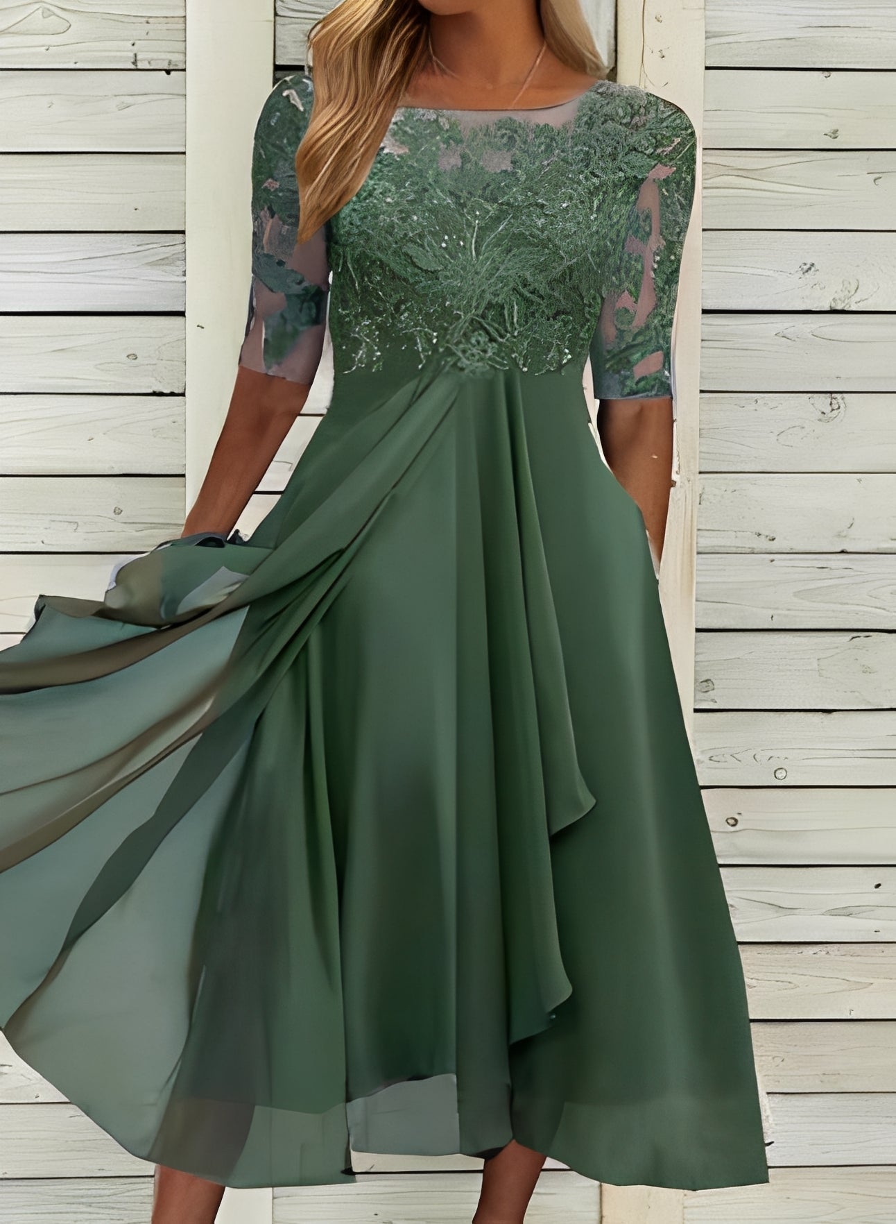 Lena – Midikleid für Damen – Komfortabel und modisch