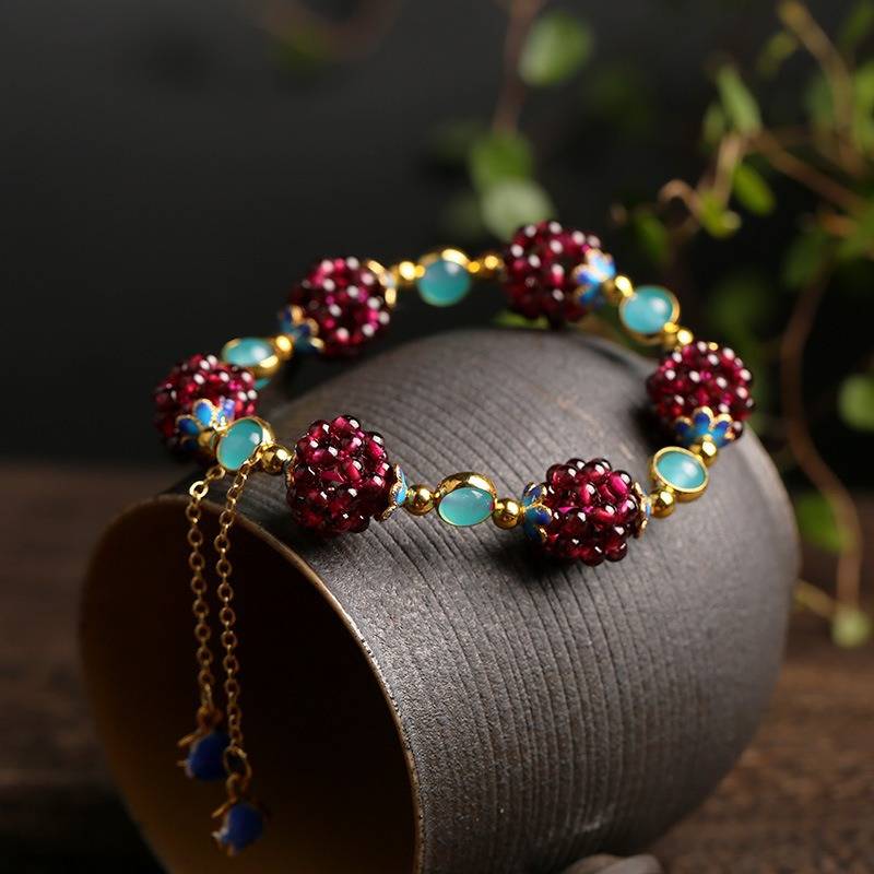 Ciara – Armband mit Natursteinen