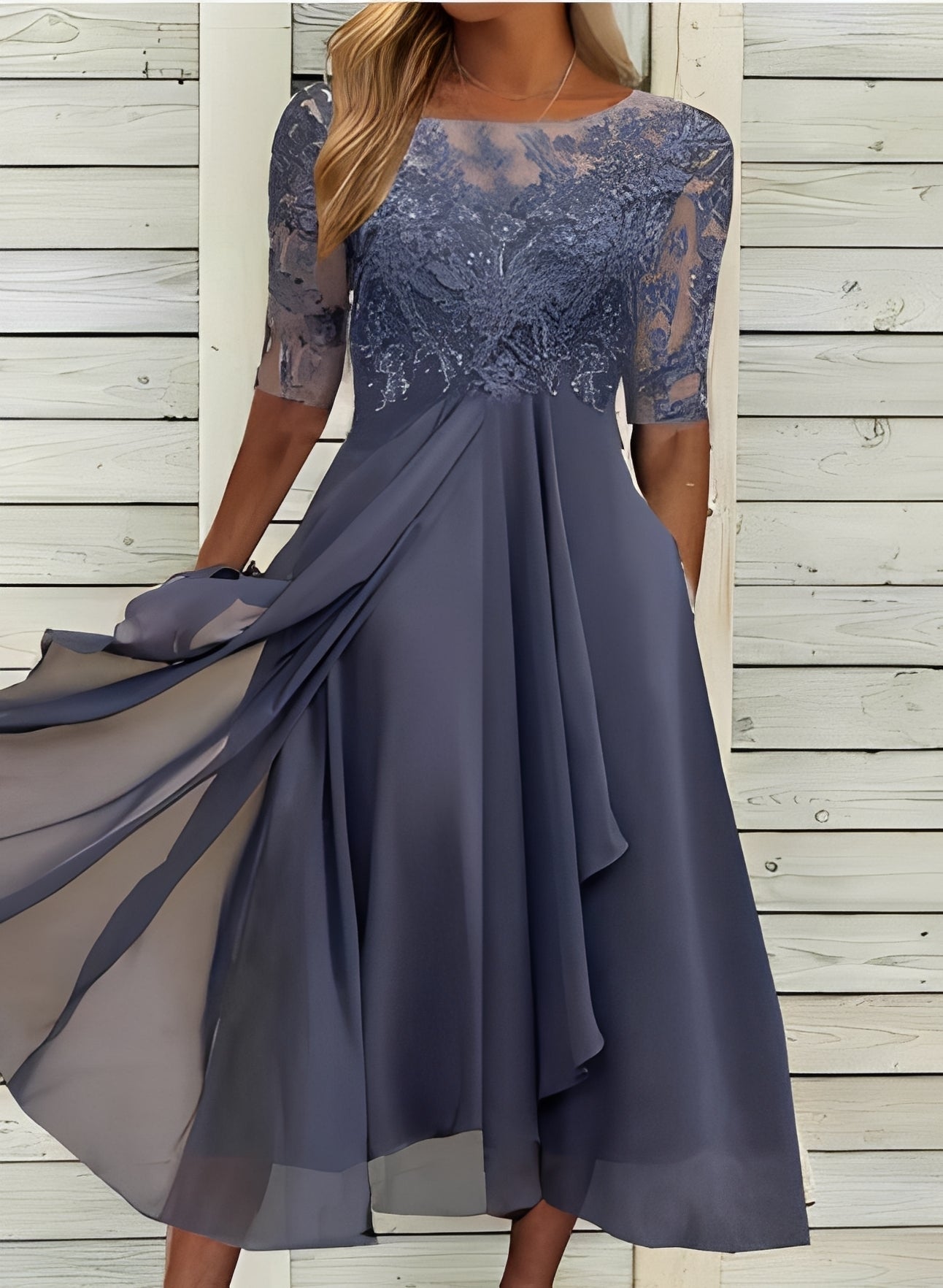 Lena – Midikleid für Damen – Komfortabel und modisch
