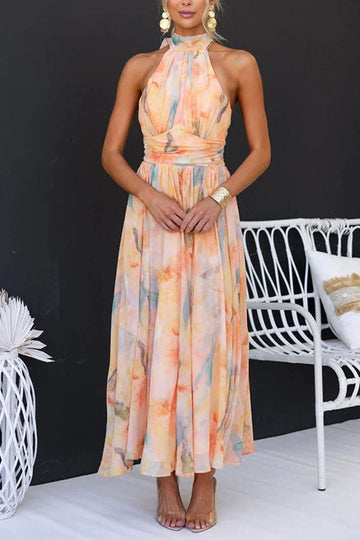 Ava - Midikleid mit Neckholder
