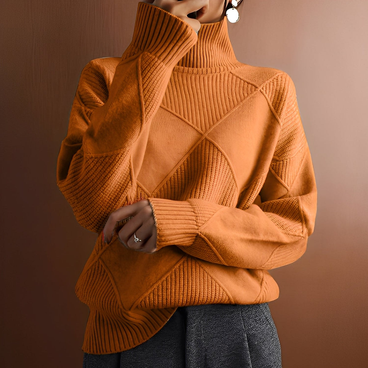 Morgan - Eleganter Rollkragenpullover
