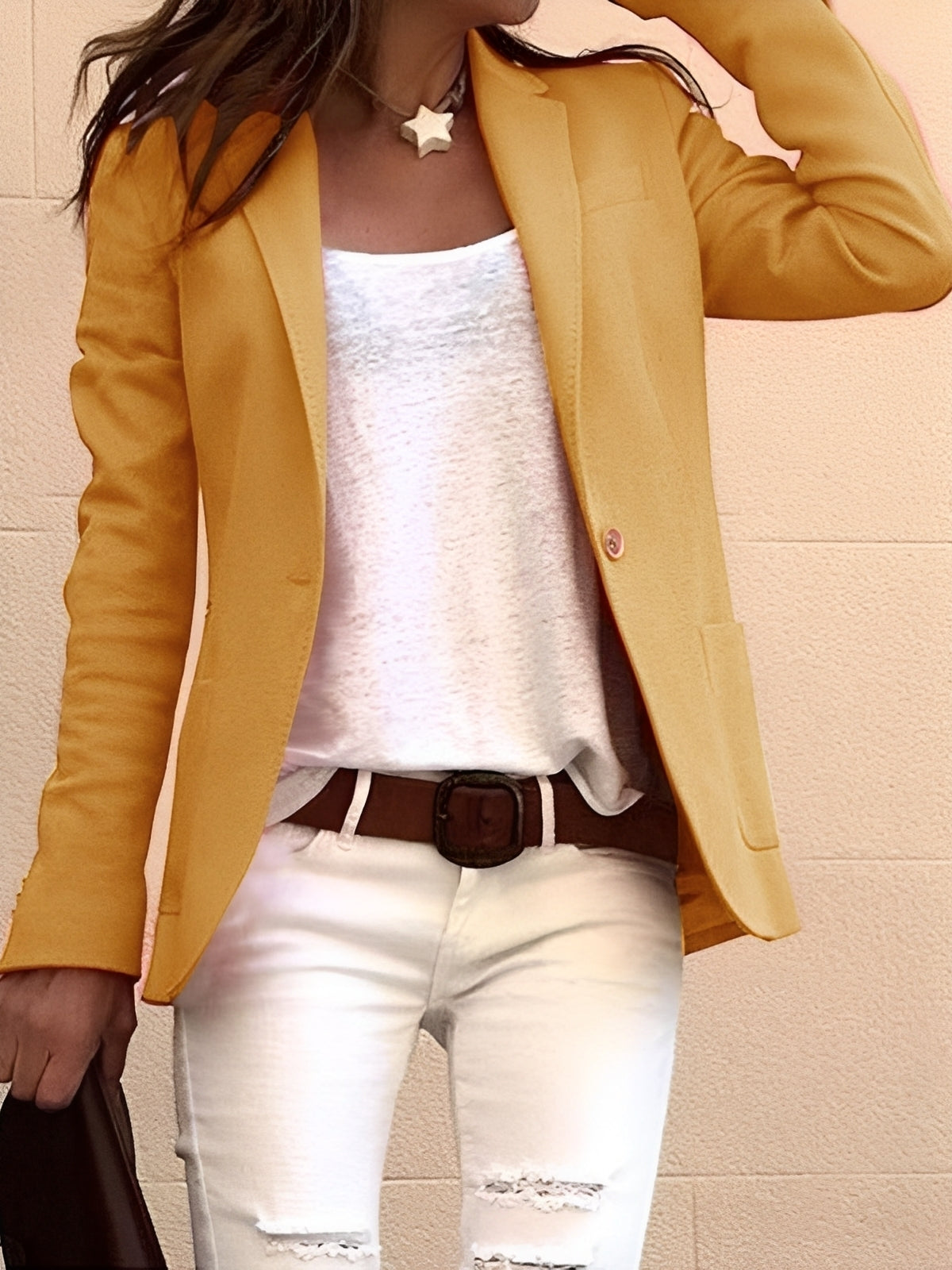 Leonie - Legerer, stilvoller Slim-Fit-Blazer für Damen