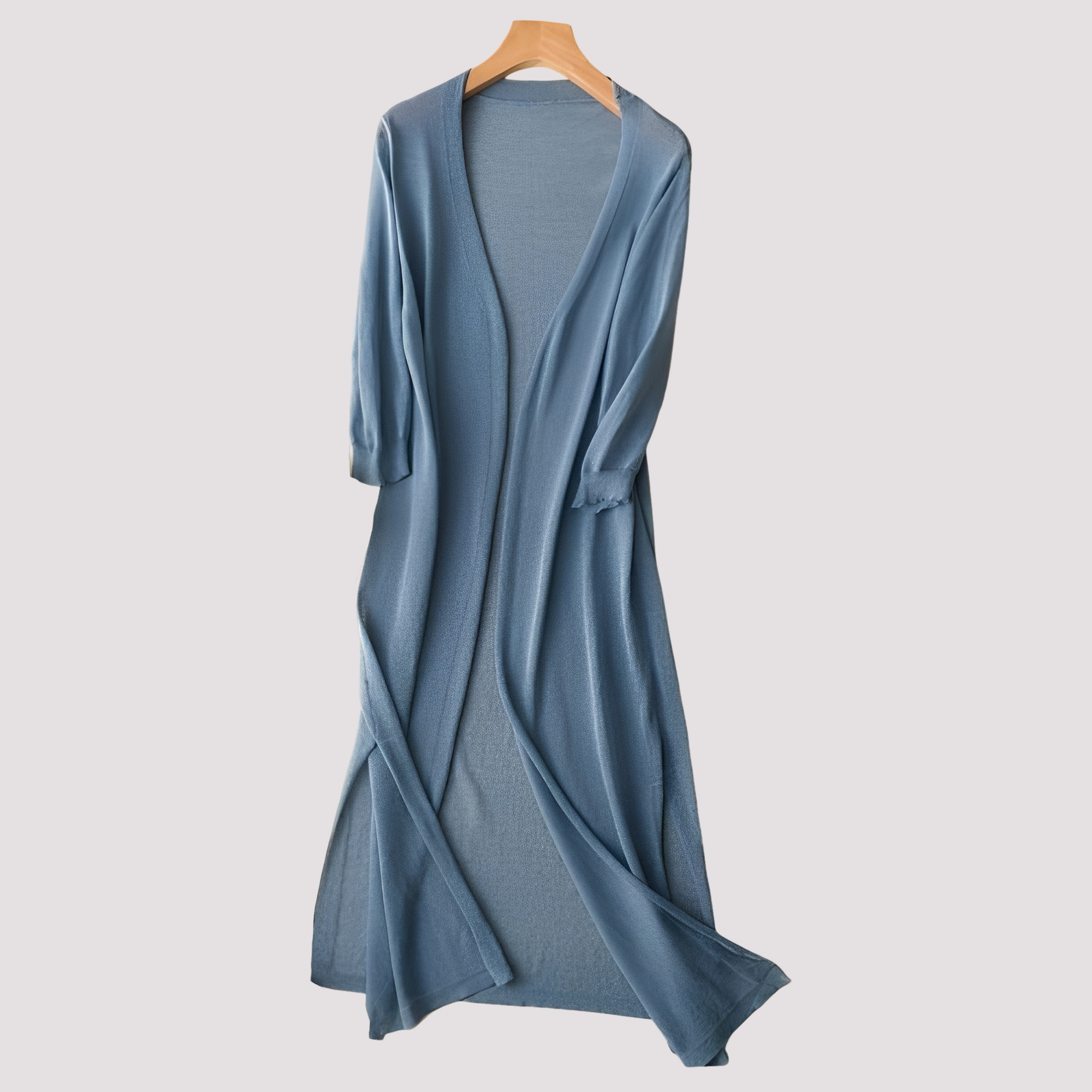Fannie - Gemütlicher langer Damen-Cardigan