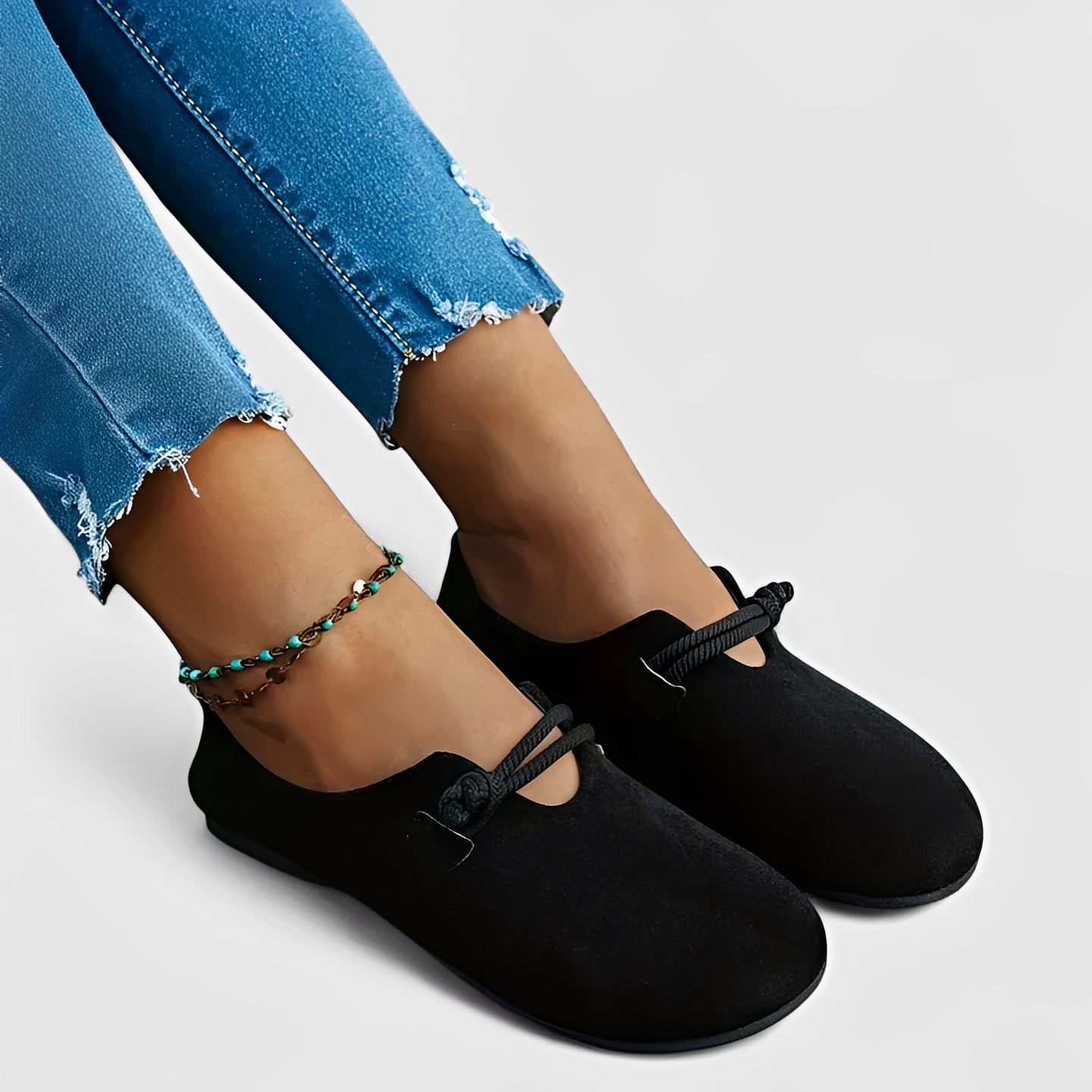 Marjorie - Bequeme Schuhe mit runder Zehenpartie