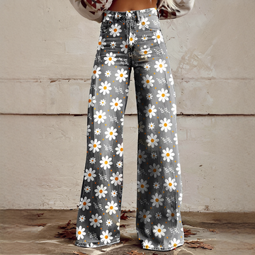 Shannon - Trendige Hose mit weitem Bein