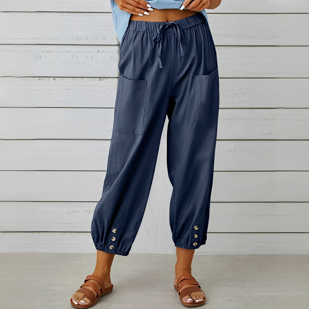 Scarlett - Bequeme Hosen mit Kordel