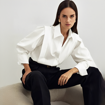 Cecile - Stilvolles oversized Hemd