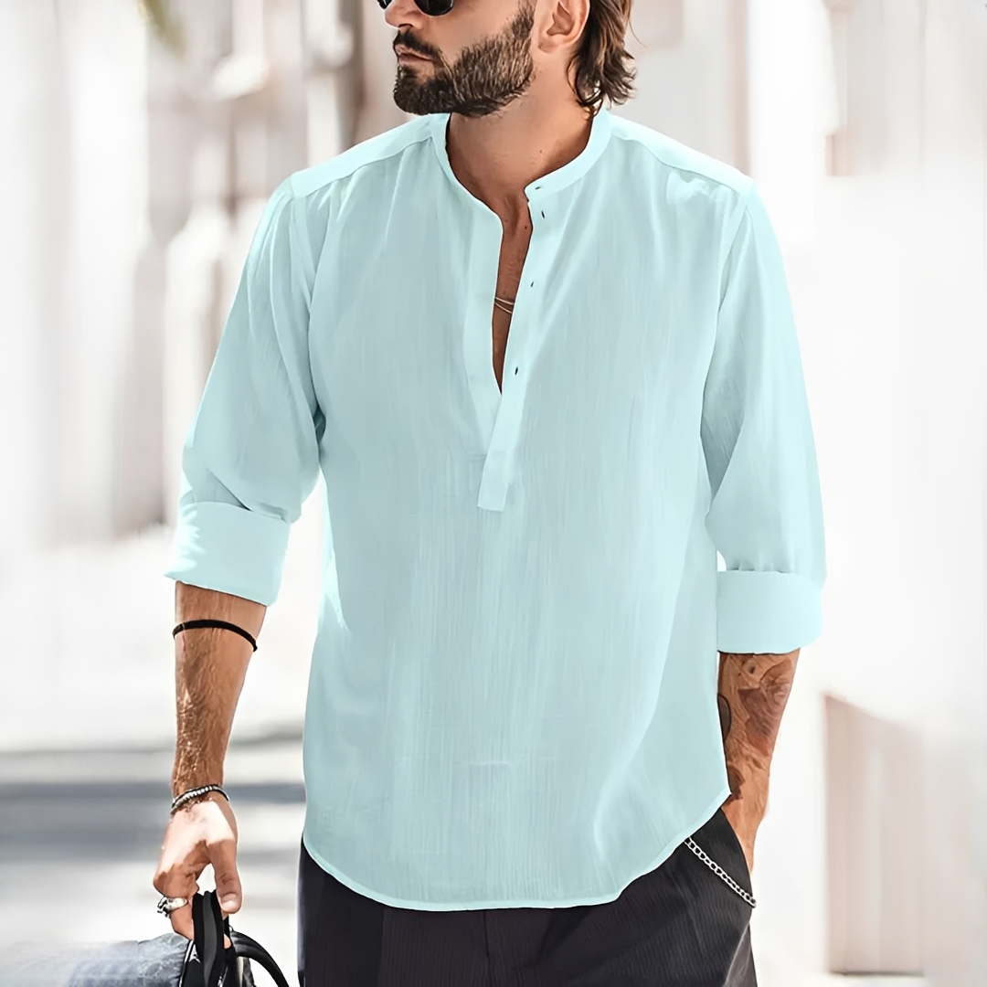 Enrico - Elegantes und leichtes Herren-Sommerhemd