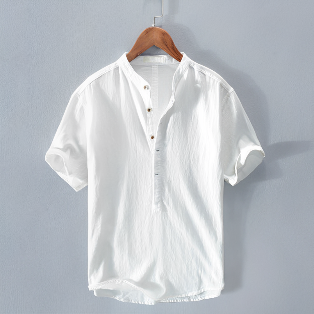 Thiago - Poloshirt mit zeitgemäßem Kragen