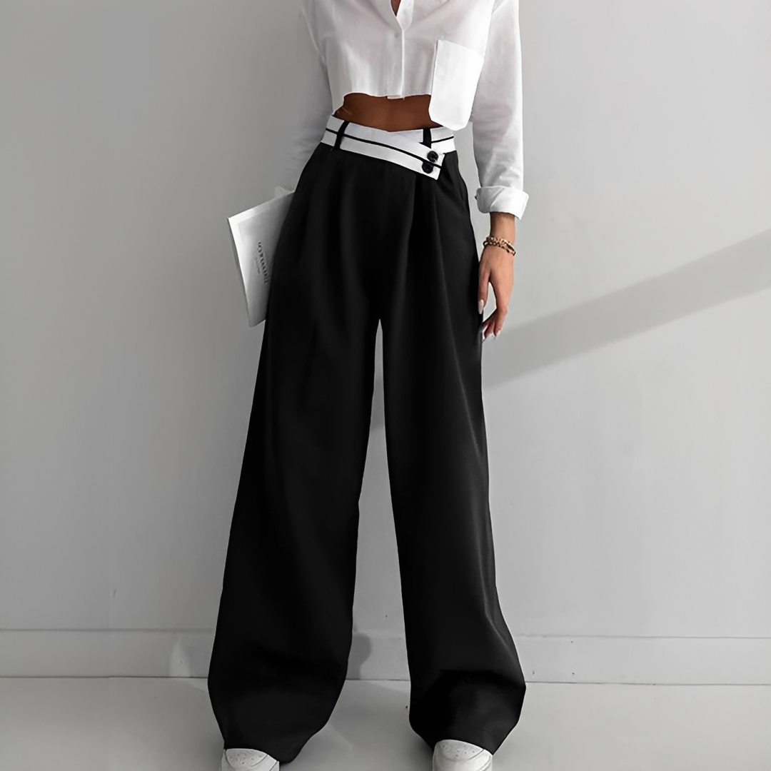 Aurilla - Modische Hose mit weitem Bein