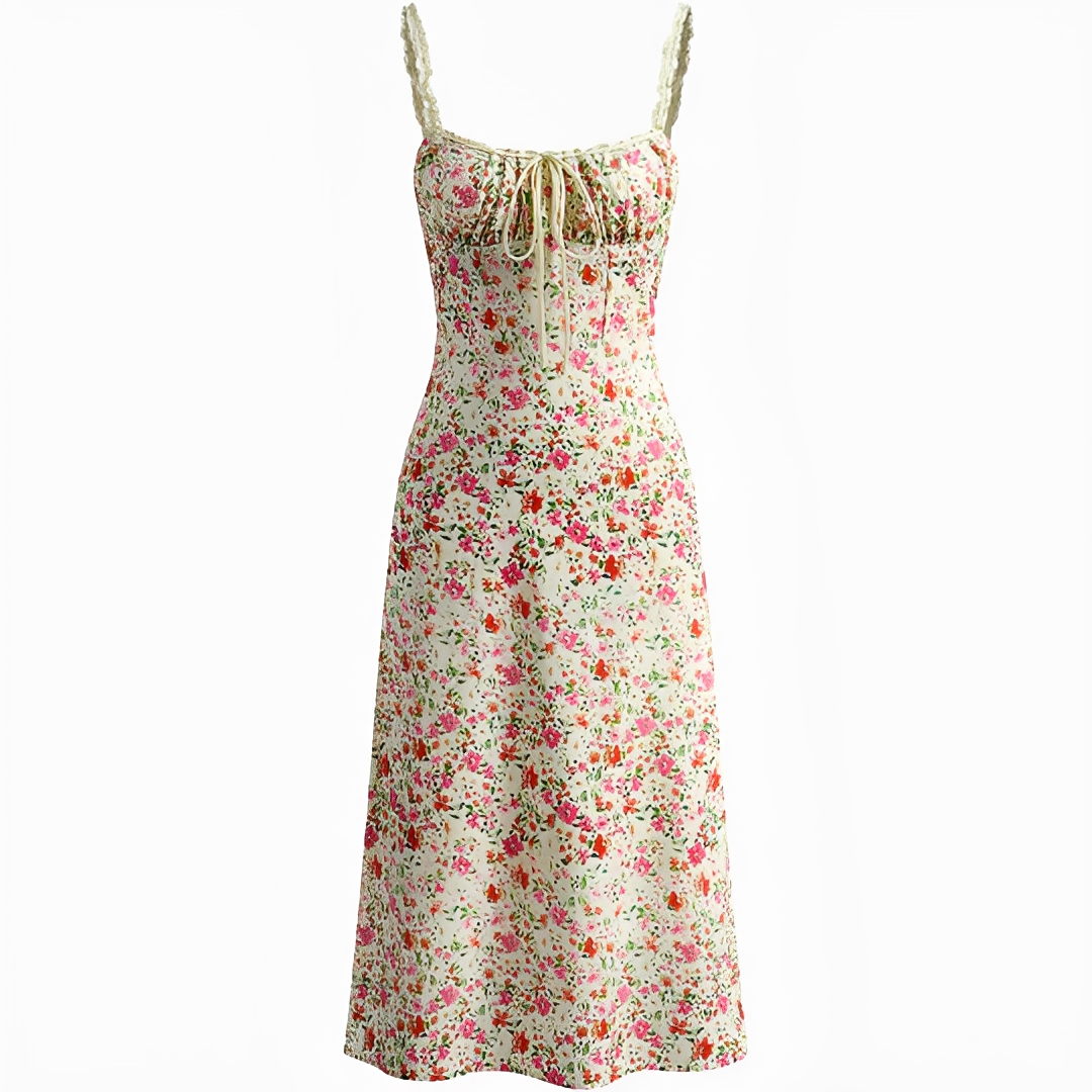 Bianca - Stilvolles, schwungvolles Midi-Kleid