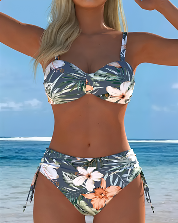 Zulema - Eleganter Zweiteiler-Badeanzug