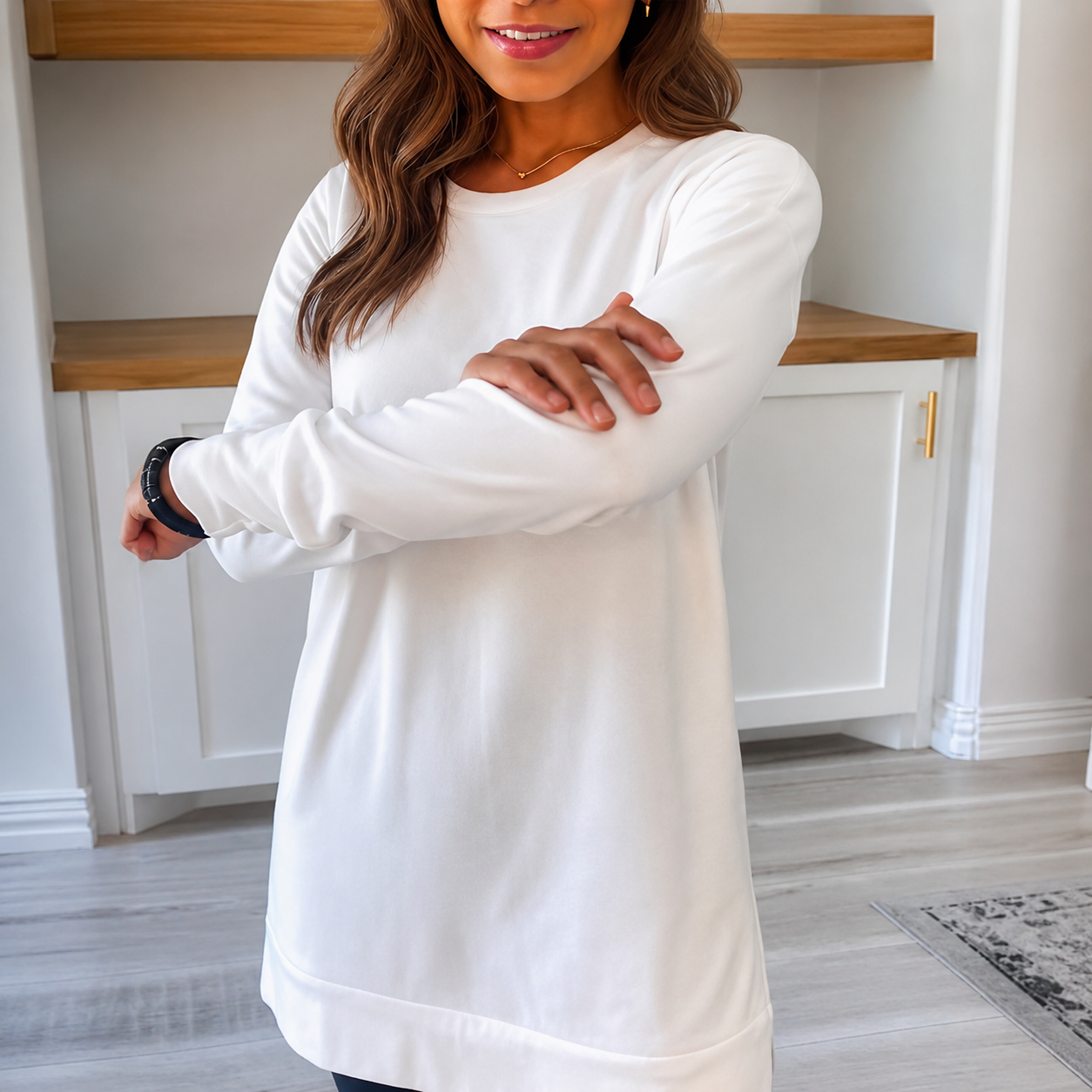 Magali - Elegantes Shirt mit Rundhals