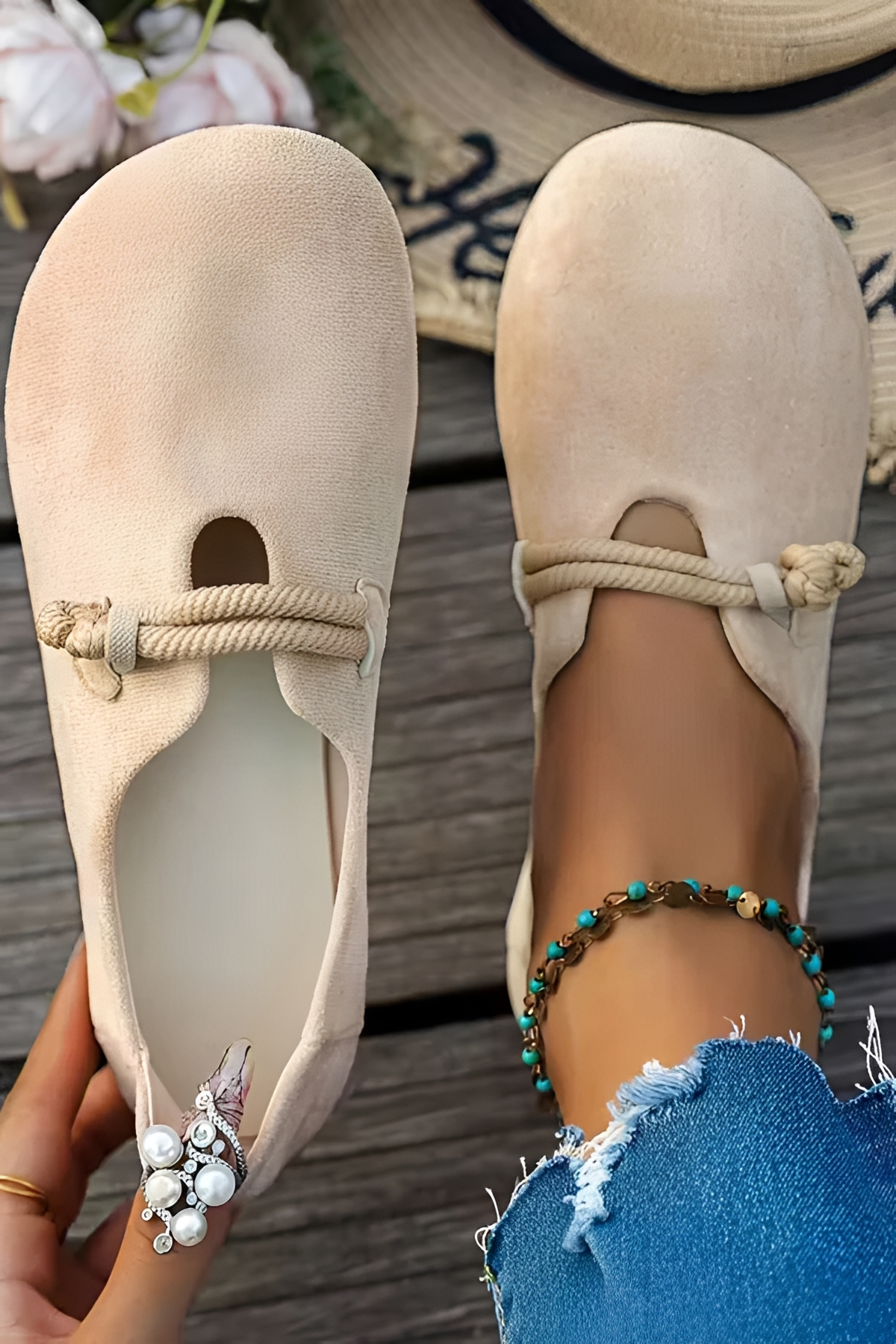Naida - Schicke Schuhe mit runder Spitze