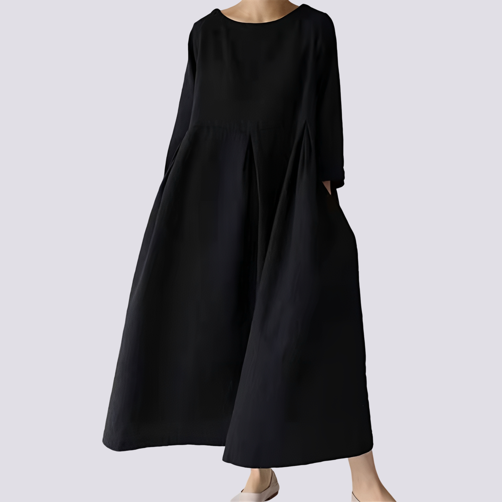 Veronica - Lockeres Damenkleid mit Taschen