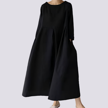Veronica - Lockeres Damenkleid mit Taschen