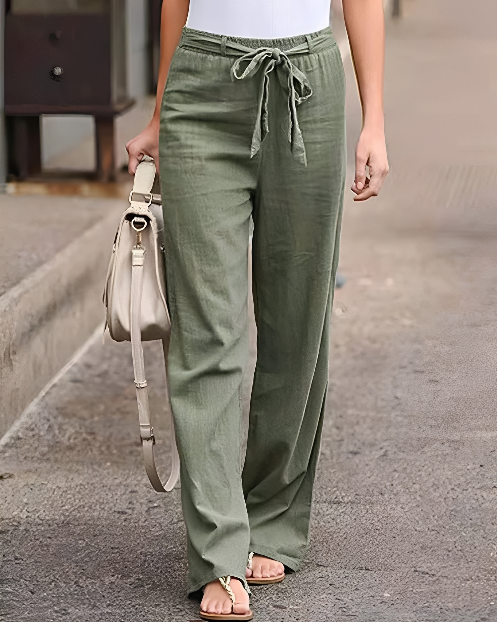 Saniyah - Hose mit flexiblem Bund und Kordelzug