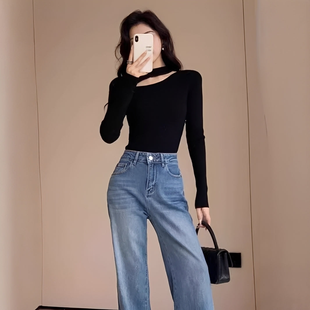 Kiarra - Stilvolles asymmetrisches Top