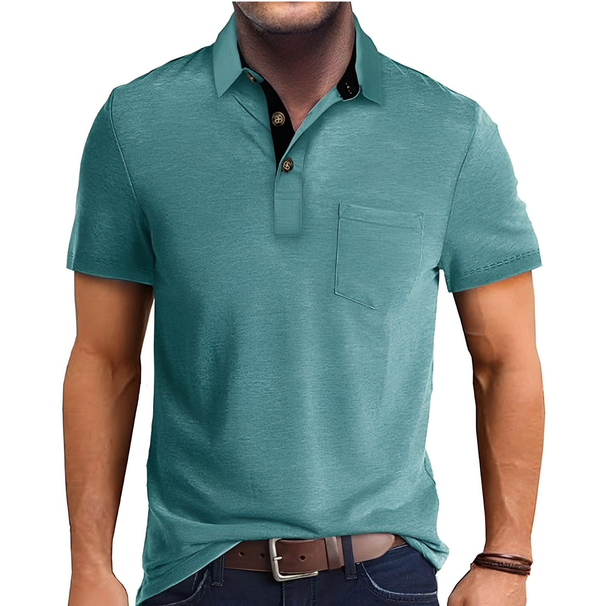 Hobbs - Lässiges Polohemd mit kurzen Ärmeln